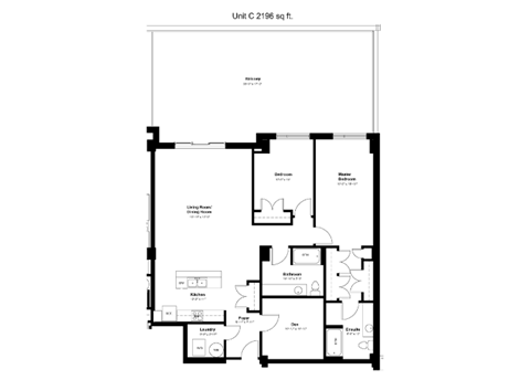 the floor plan of the residence